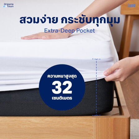 ผ้ารองกันเปื้อนกันน้ำ 6 ฟุต LUNIO AIRGUARD PROTECTOR_6